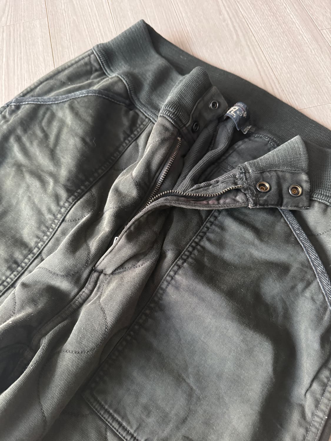 rrl 더블알엘 퀄팅 져지 팬츠 L 상품이미지5