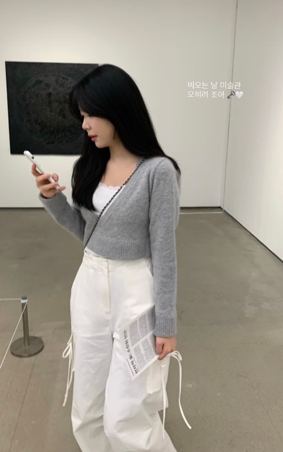 원가9만 베르니마켓 리본카고팬츠 아이보리 정현마켓 상품이미지3