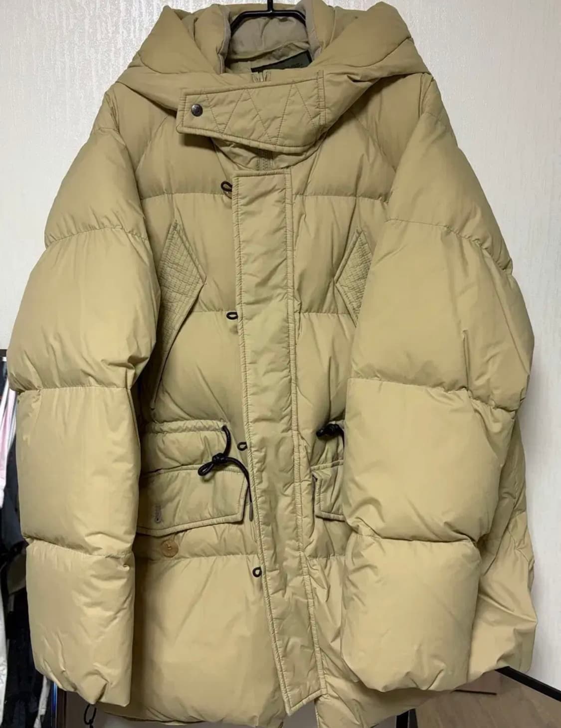 [23fw] 유니폼브릿지 쉘터다운파카 베이지 XL 상품이미지2