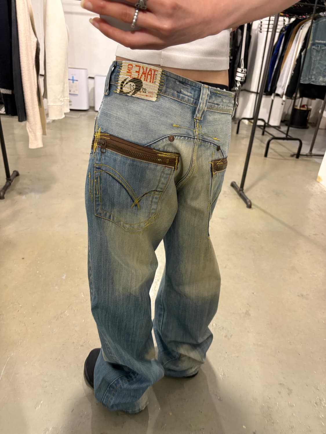 빈티지 데님팬츠 상품이미지5