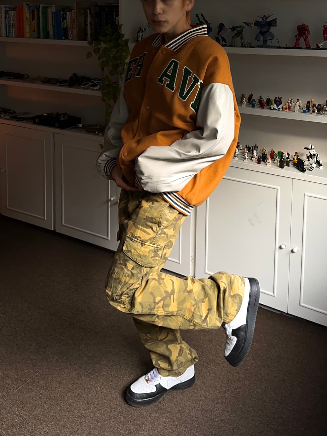 Beauty & Youth 웜 카모 릴랙스드 카고 팬츠 상품이미지5