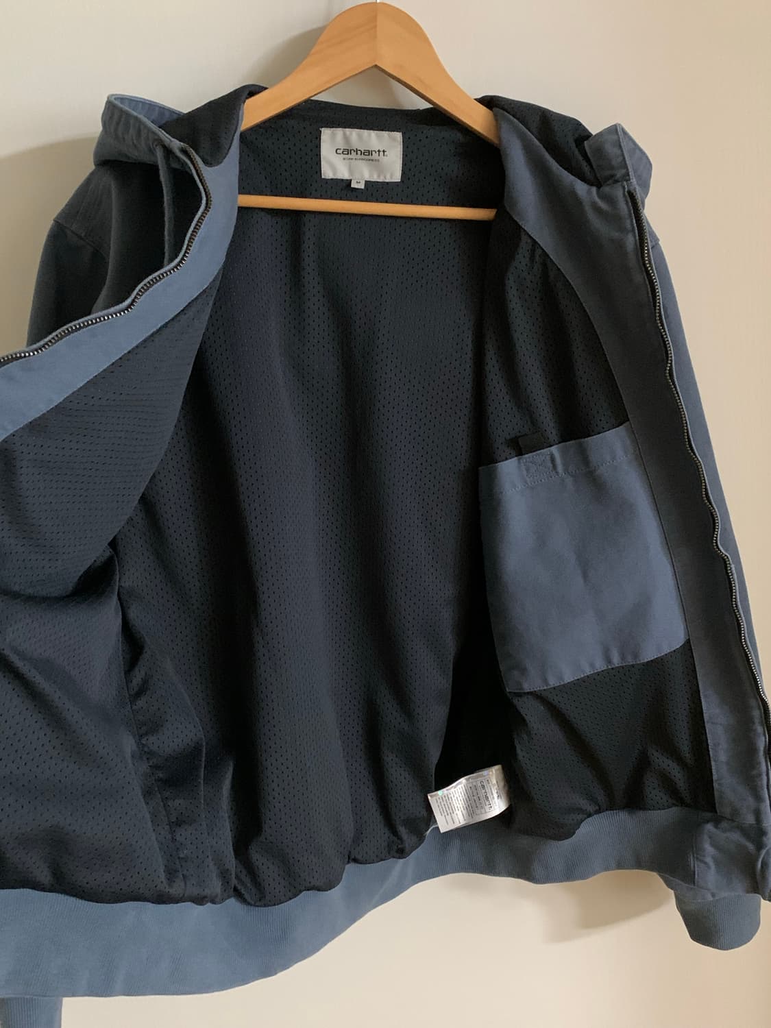 칼하트 WIP 액티브자켓 블루 M 상품이미지4