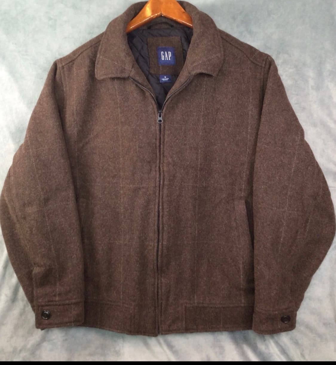 00s 올드 갭 해링본 봄버 자켓 상품이미지1