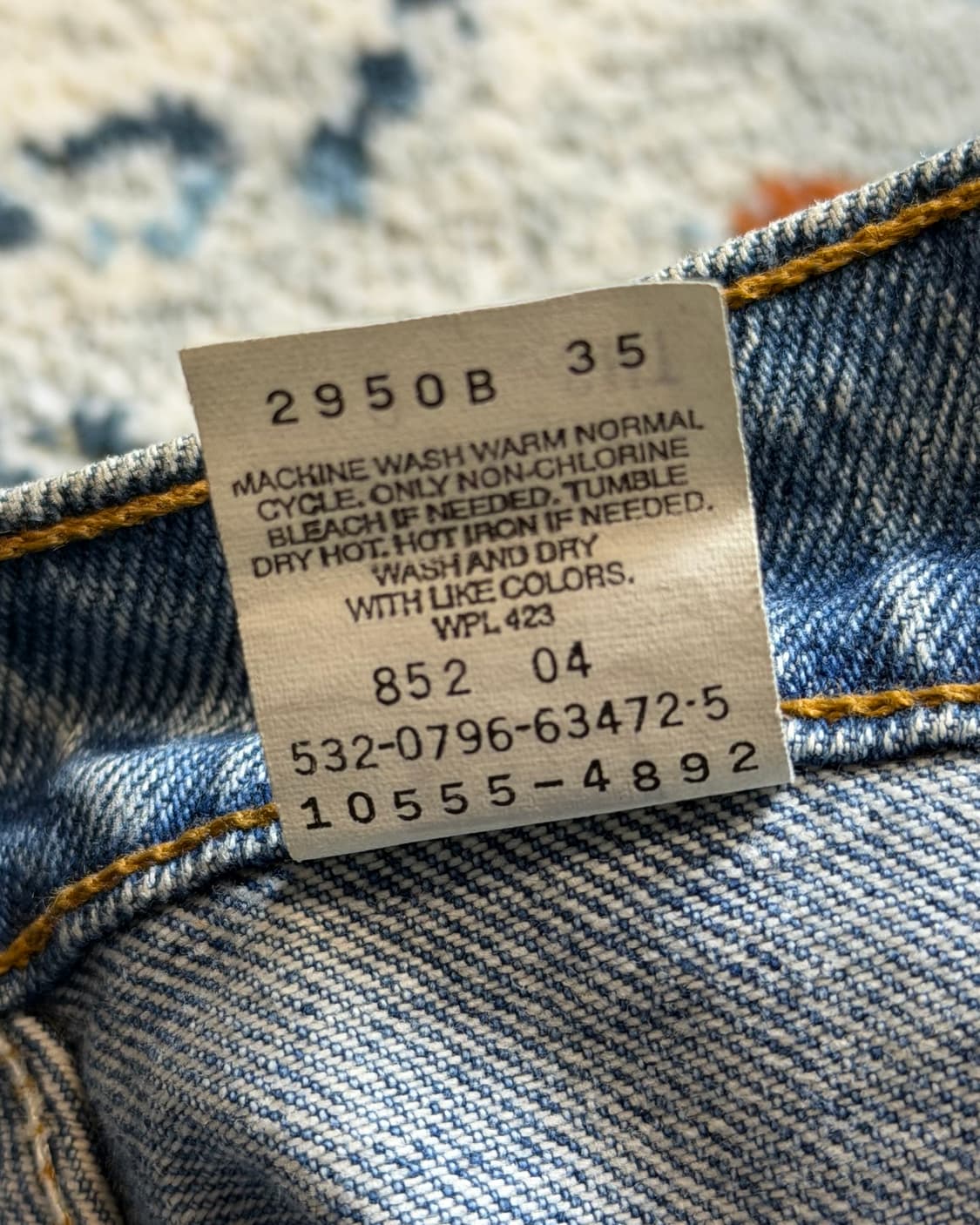 90‘s USA 리바이스 555 데님팬츠 [SE-238] 상품이미지10