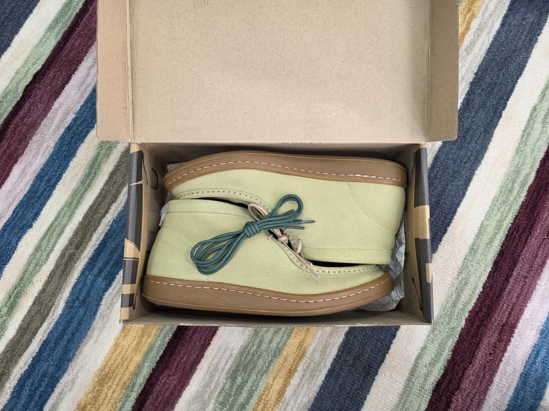 마네부 티롤리안 미드 스웨이드 부츠 샌드베이지 44(280) 상품이미지5