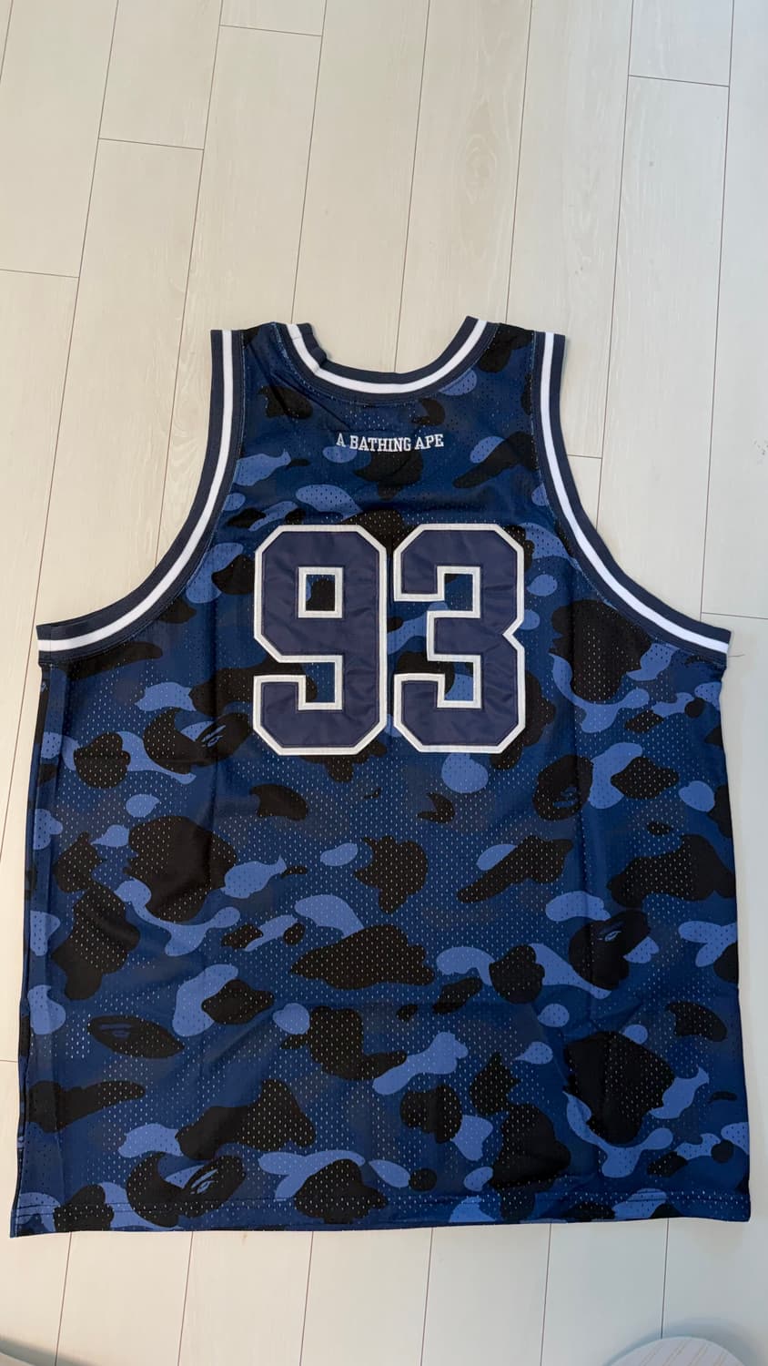 🙈BAPE 카모 베스킷볼 저지 L사이즈🙊 상품이미지3