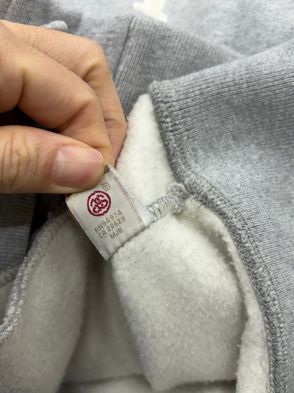 00s 스투시 스펠아웃 그레이 바시티 자켓 상품이미지9