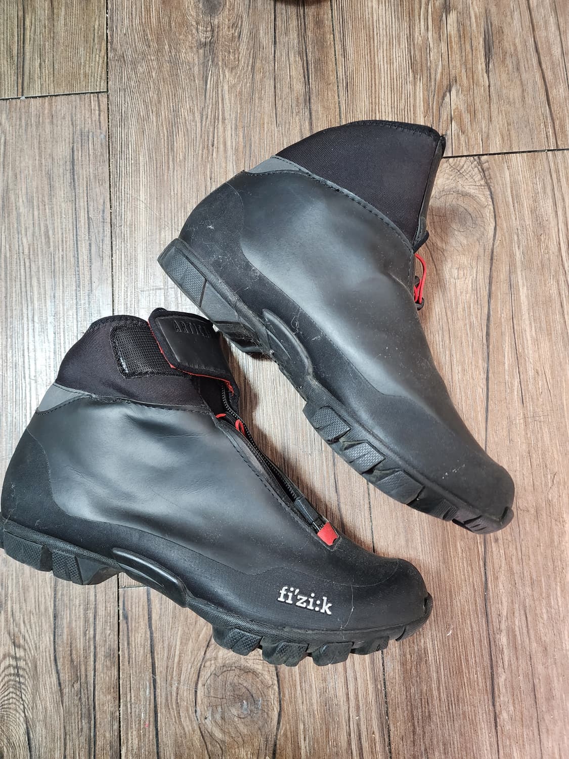 피직 Artica X5 동계 클릿슈즈 블랙 상품이미지2