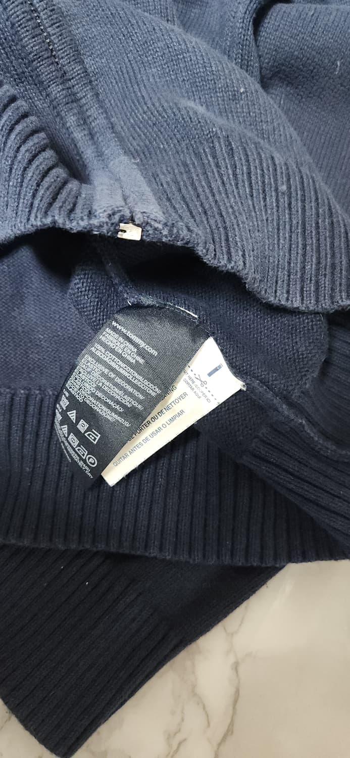 타미힐피거 딥네이비 니트 집업 자켓 상품이미지6