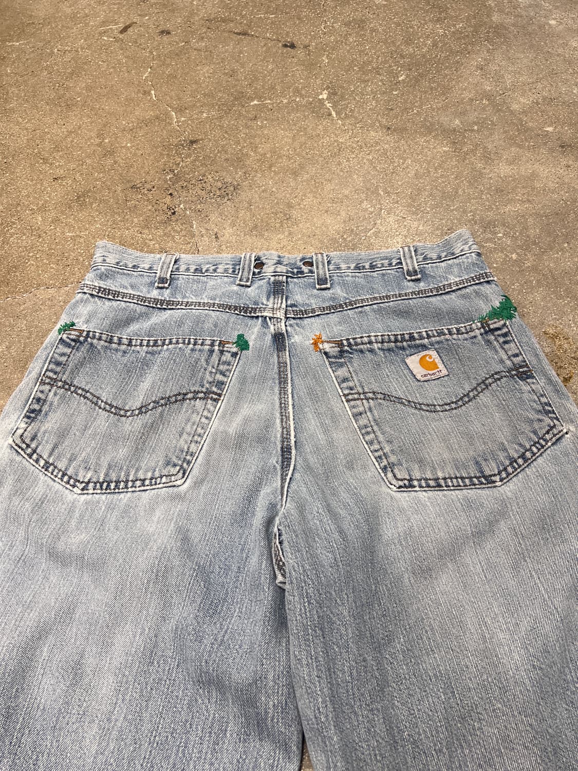 칼하트 루즈핏 데님 상품이미지6