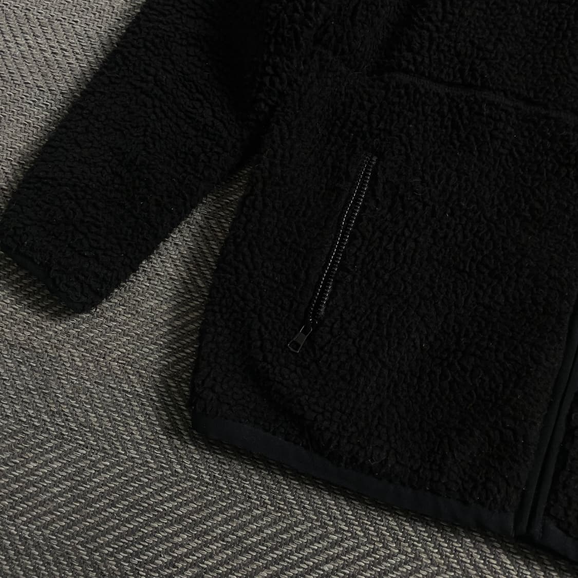00s 리복 쉐르파 플리스 자켓 블랙y 4657 상품이미지3