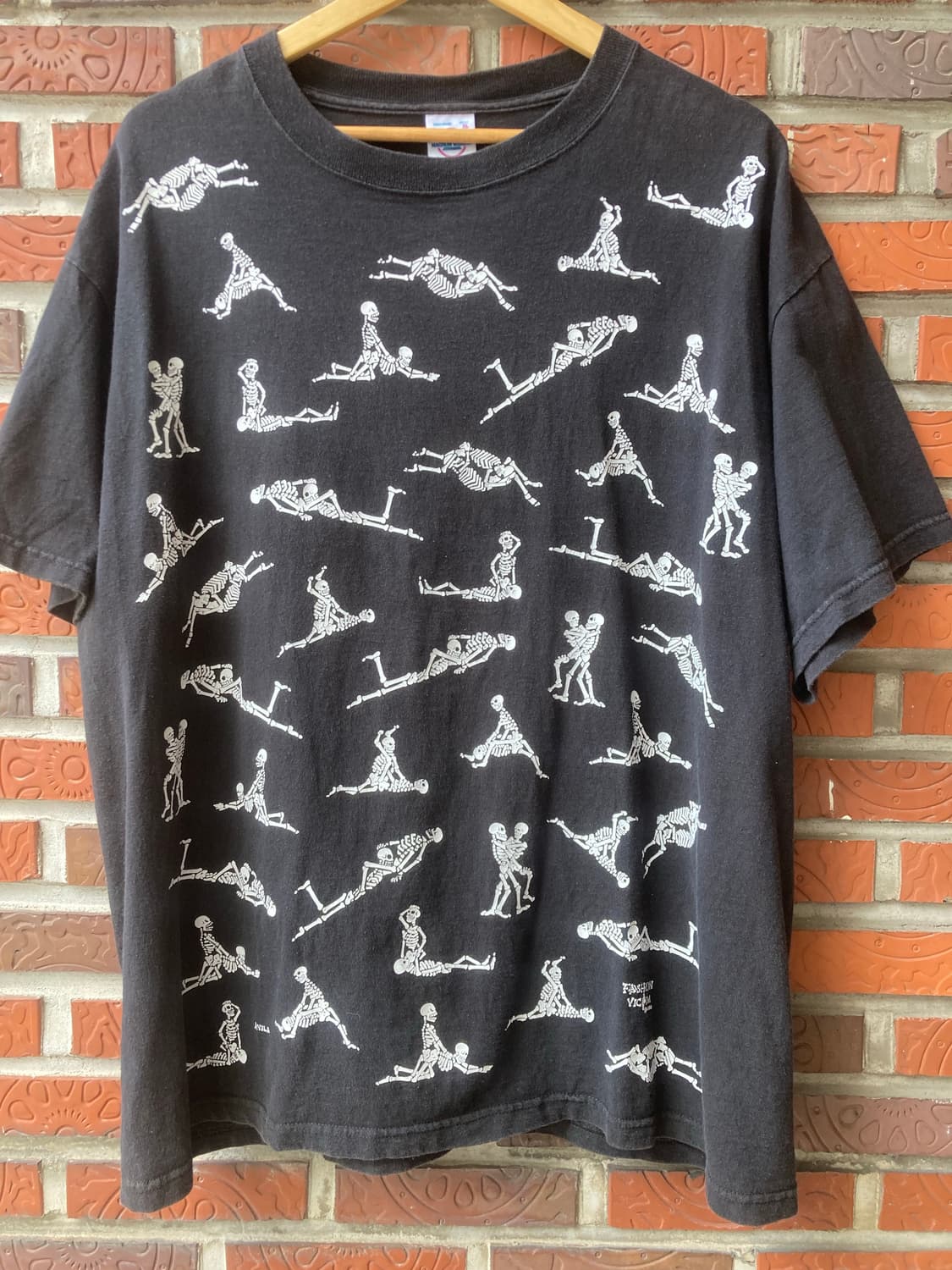 90s skull karmasutra tshirts☠️ 상품이미지1