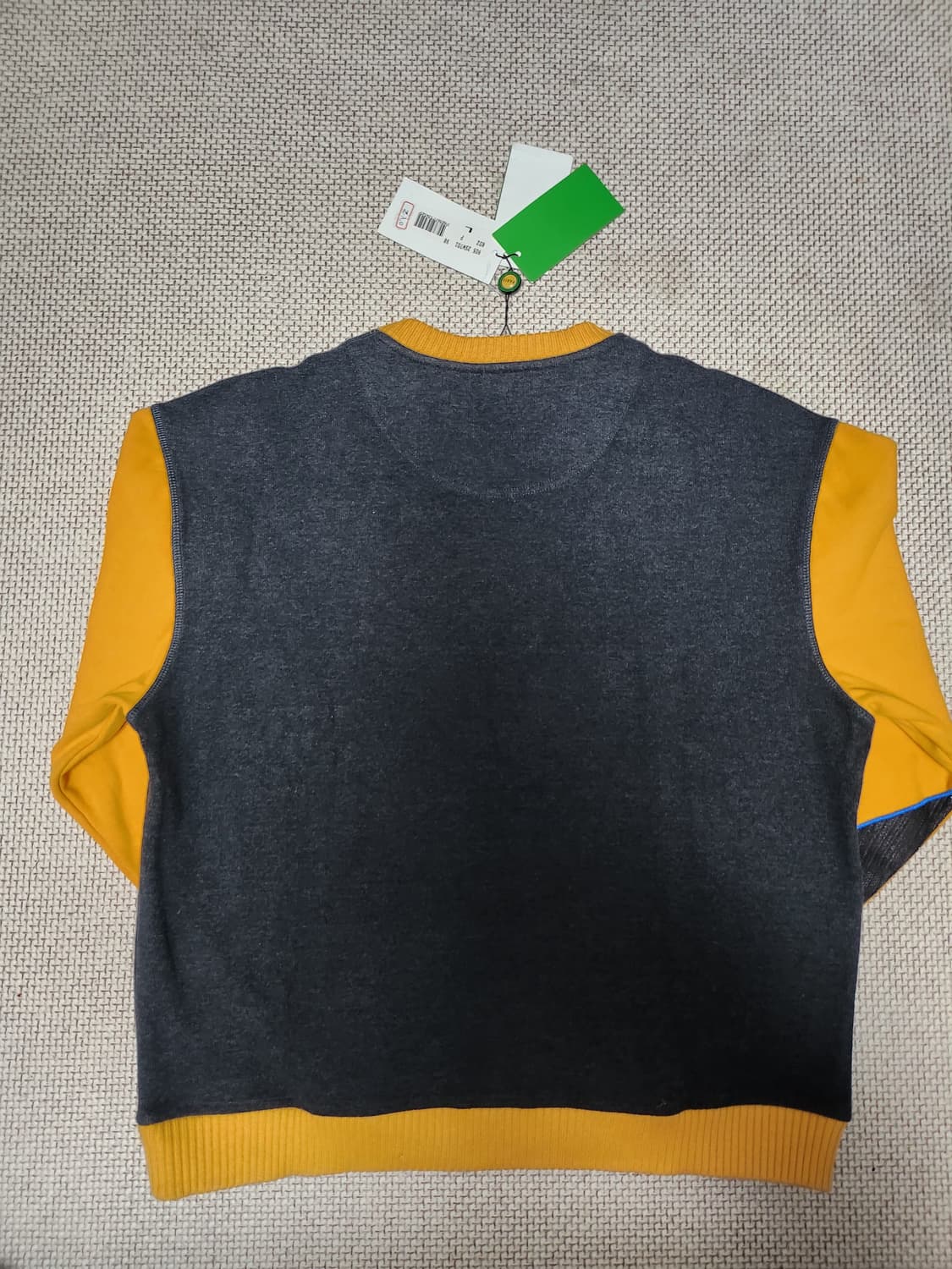 겐조 블랙/옐로우 맨투맨 티셔츠 상품이미지2