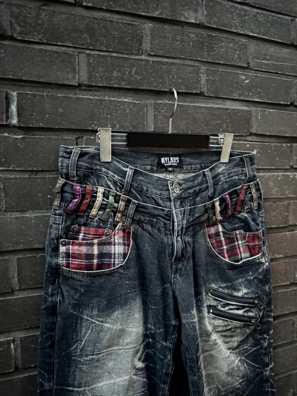 Crushed Check Pocket Pants 상품이미지2