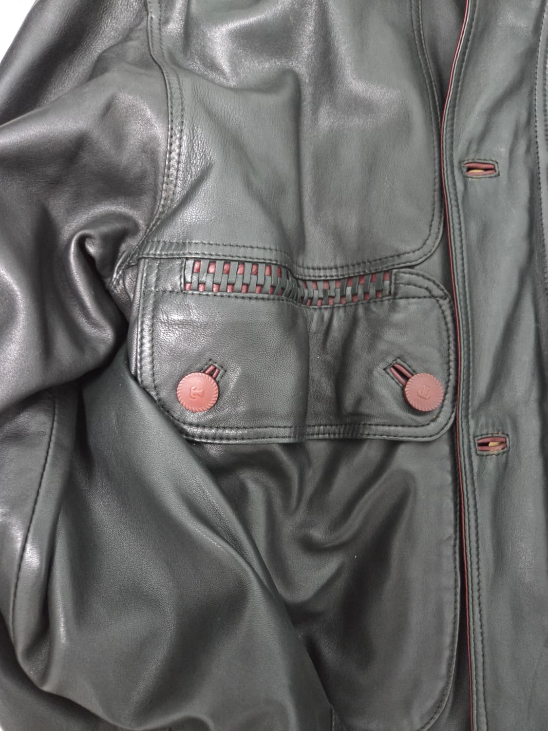 토라스 가죽 자켓 상품이미지4