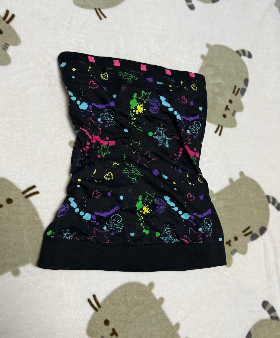 핑크 피라밋 슬리브리스 탑 상품이미지1