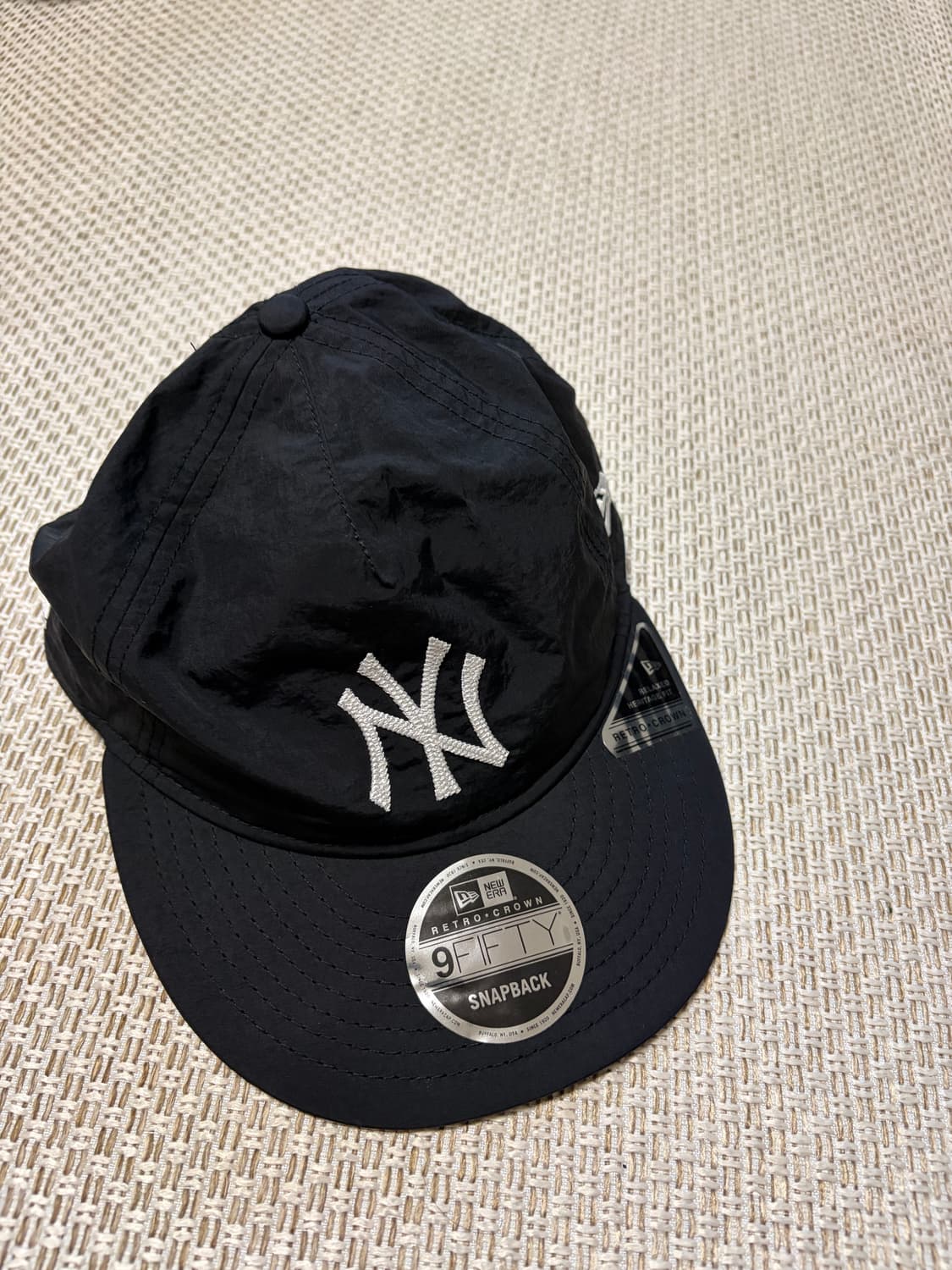 디스이즈네버댓 X 뉴에라 나일론 캡 9FIFTY (Black) 상품이미지2