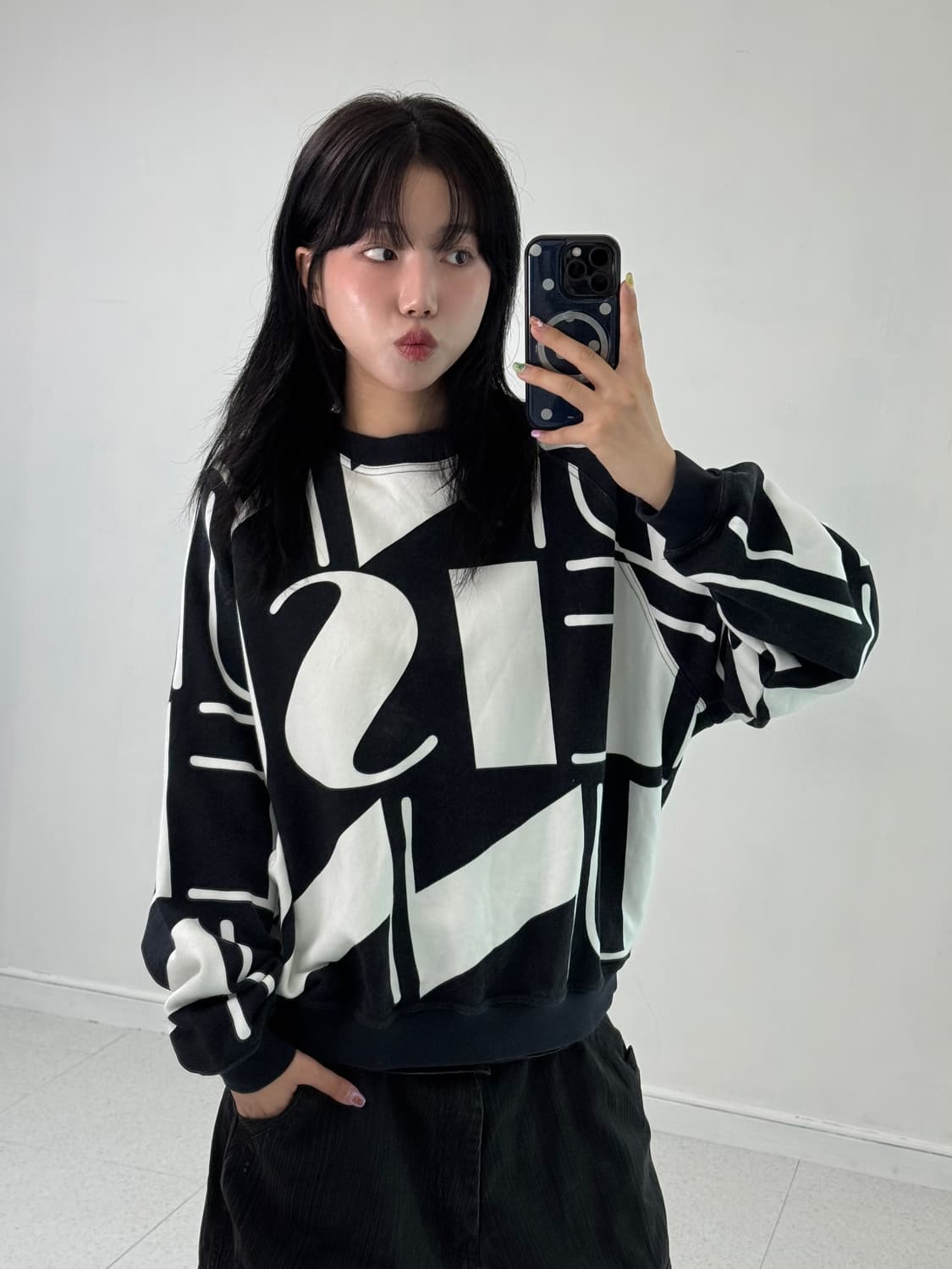 써네이 로고 맨투맨 상품이미지3