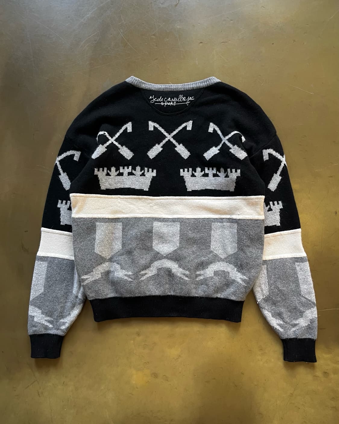 1990s CASTELBAJAC Icon Wool Knit Sweater 상품이미지8