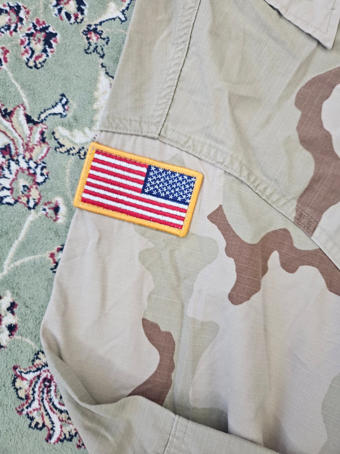 [최종할인] 00' 미육군 사막3색 립스탑 BDU XLARGE 110 상품이미지5