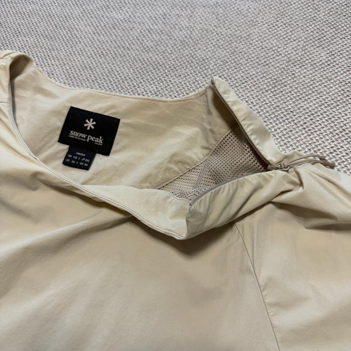 스노우피크 풀오버 윈드쉘 상품이미지3