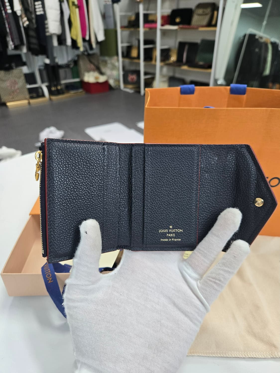 [50%세일] 루이비통 앙프레뜨 삼단 중지갑 상품이미지5