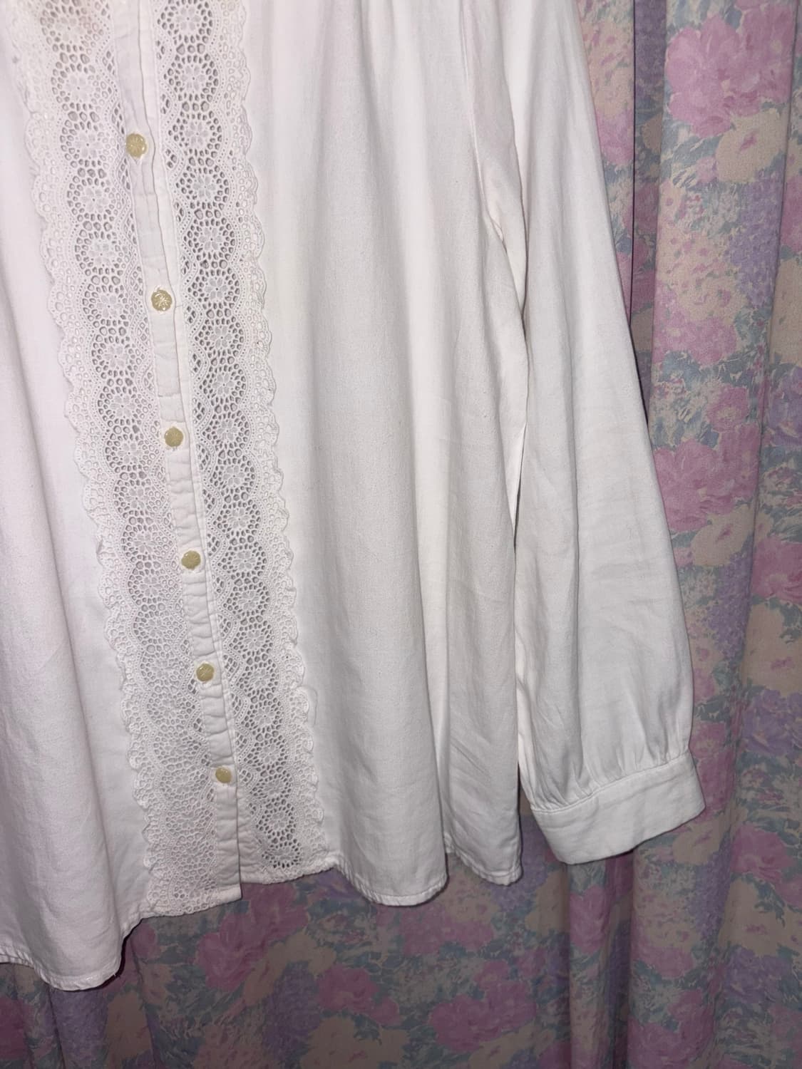 화이트 크로쉐 블라우스 상품이미지8