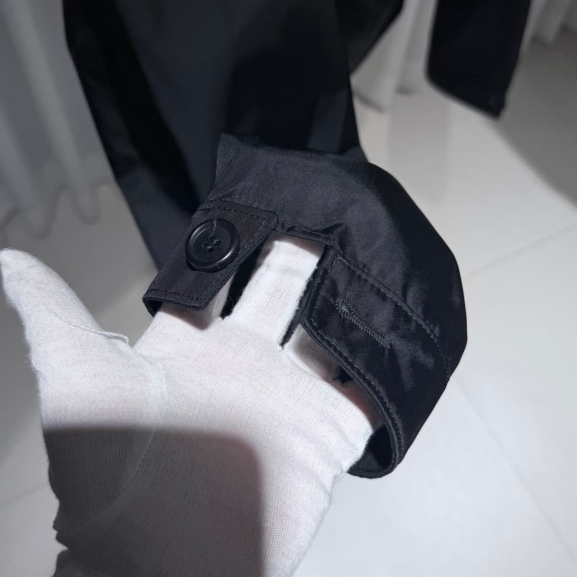 (A+/48) / 프라다 리나일론 블루종 자켓 블랙 상품이미지5