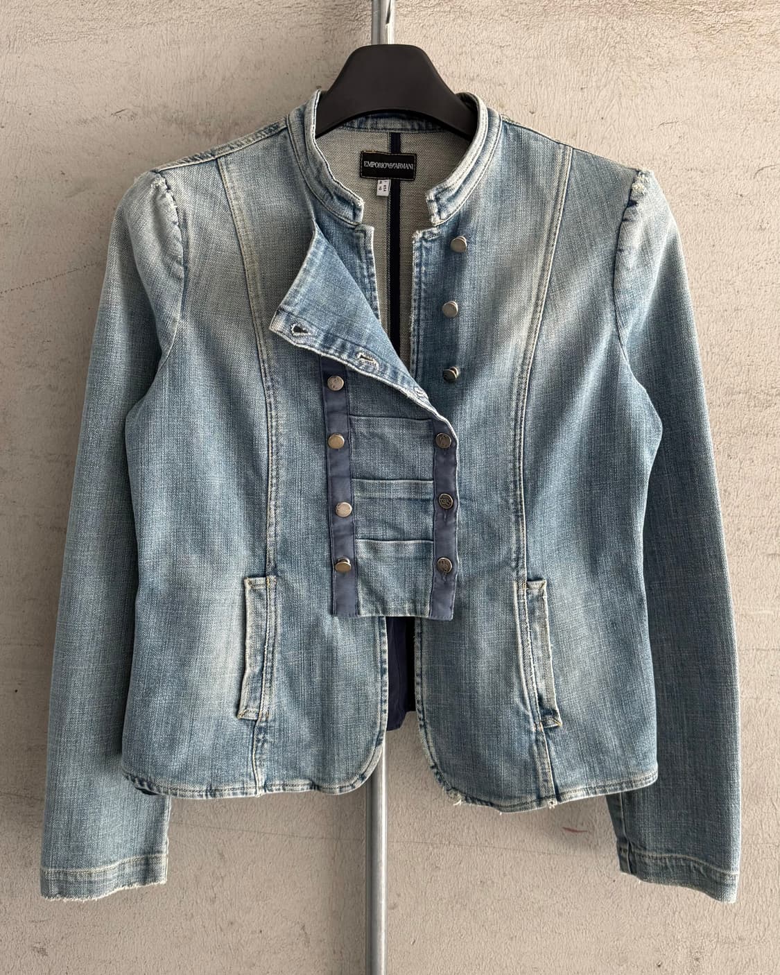 EMPORIO ARMANI Napoleon Denim Jacket 상품이미지2