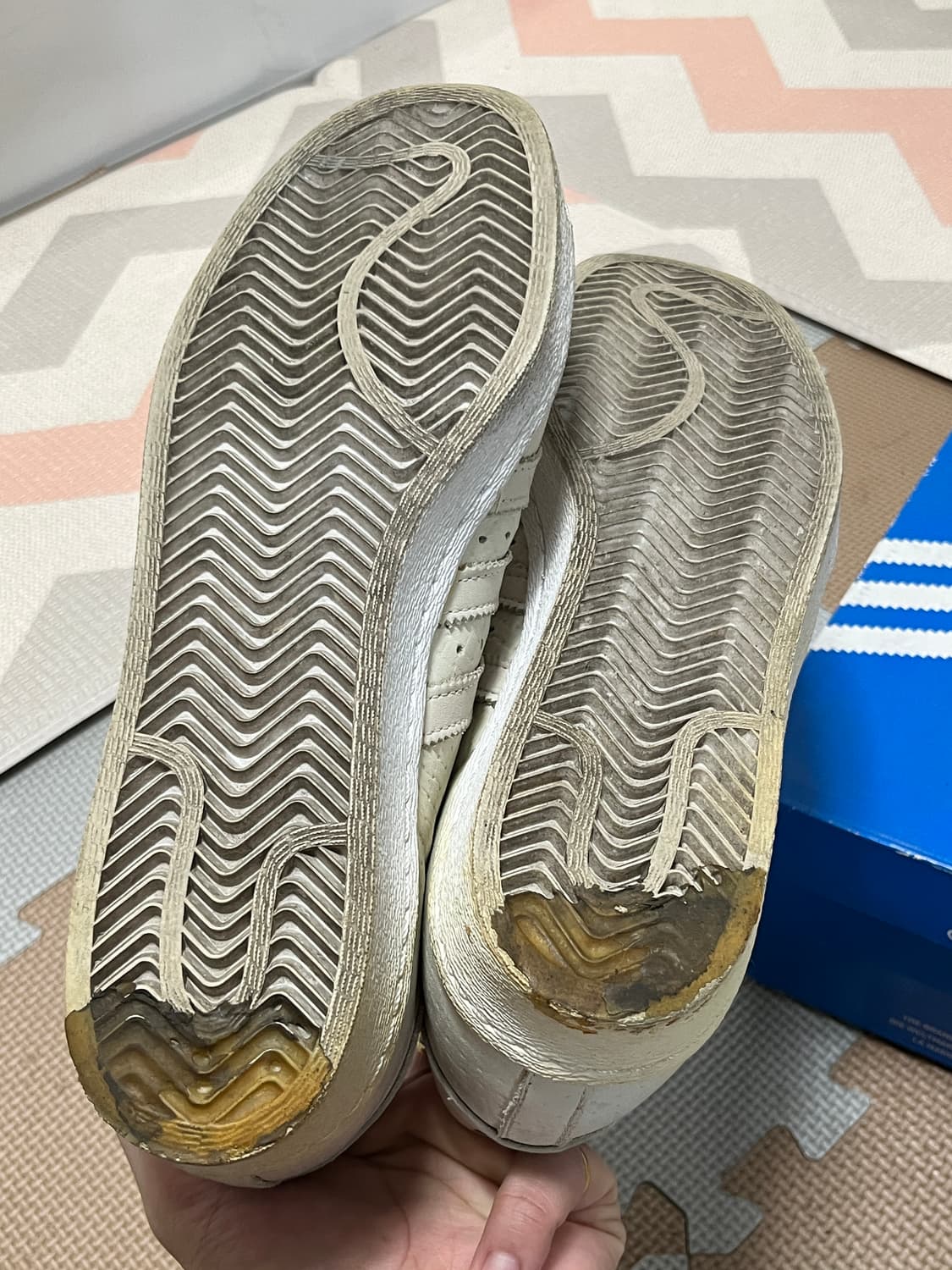 아디다스 슈퍼스타 80s 270 운동화 스니커즈 상품이미지5