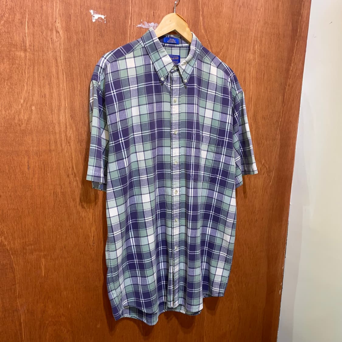 (L) Pendleton 펜들턴 체크 반팔 셔츠 상품이미지3