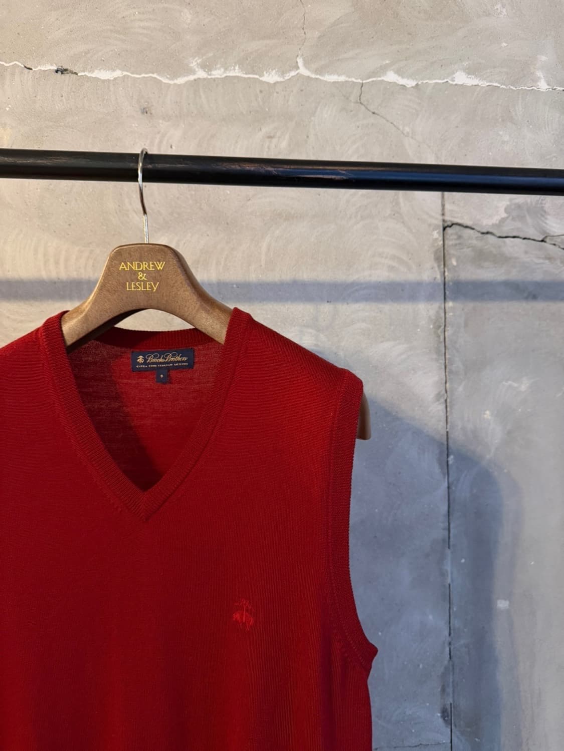 브룩스 브라더스 니트 베스트 슬림100 상품이미지4