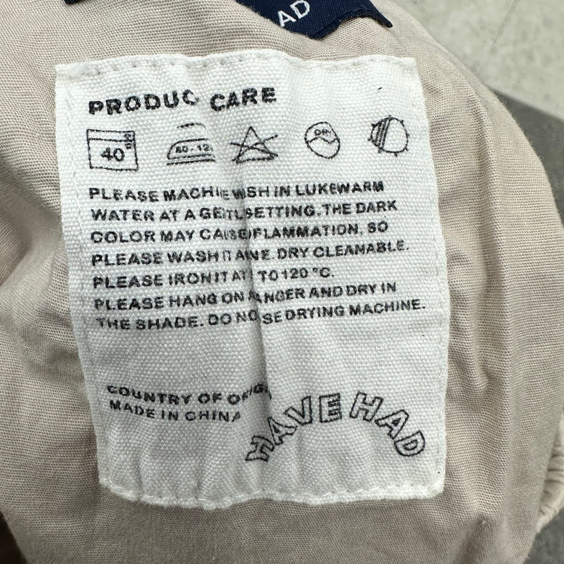 해브해드 벨티드 반바지 상품이미지4
