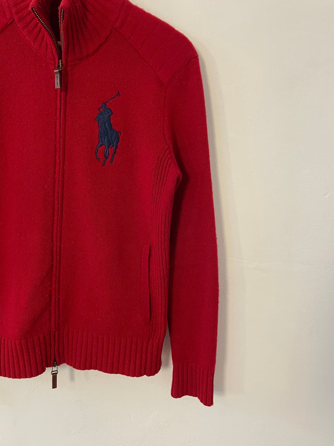 폴로 빅포니 니트 집업  상품이미지3