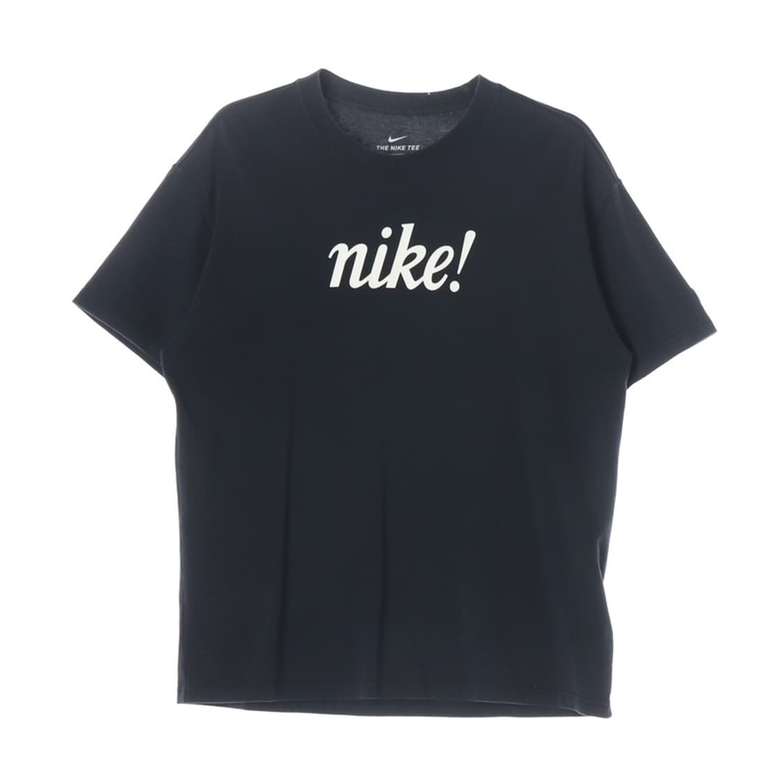 나이키 필기체 로고 블랙 반팔 티셔츠 XL 상품이미지1