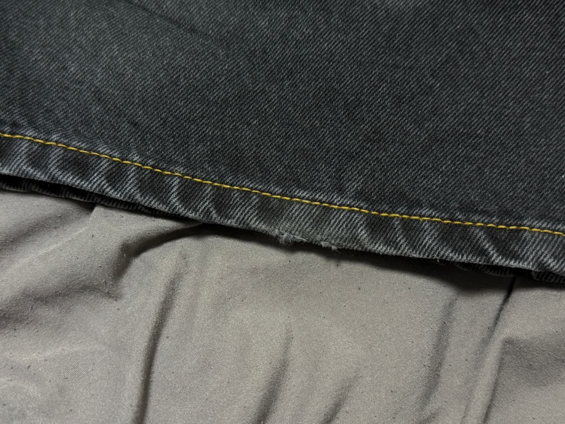 PNG JOURNAL 아카데미아 데님 팬츠 블랙 1사이즈 팝니다 상품이미지3