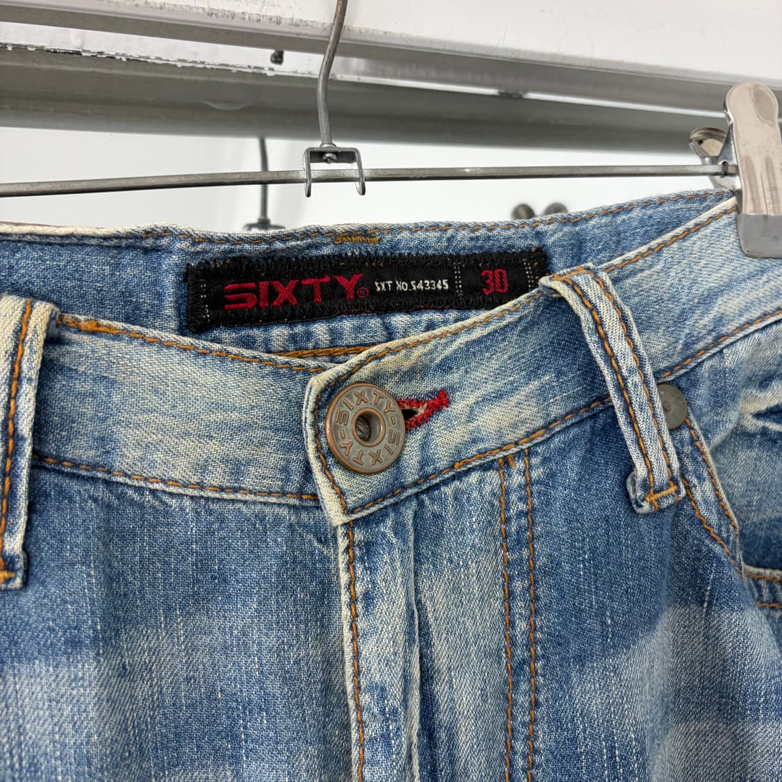 Sixty 플라워 엠브로이더리 데님 팬츠 상품이미지8