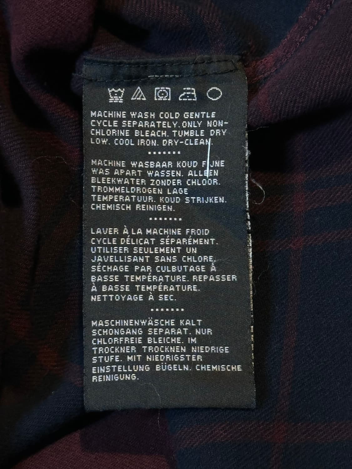 희귀) 할리데이비슨 원포켓 HDMC 플란넬 체크셔츠 상품이미지6