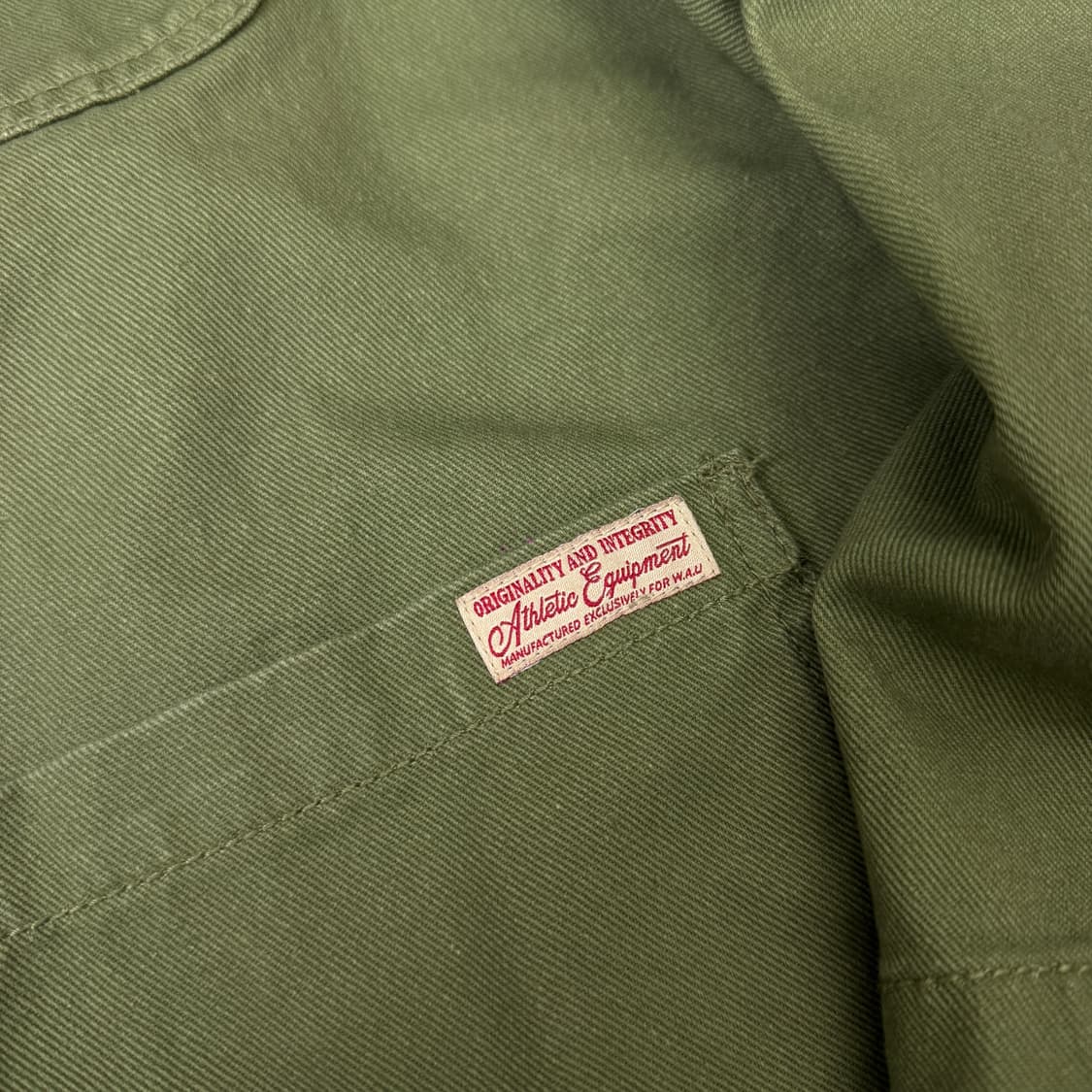 골든베어 밀리터리 캔버스 자켓 카키 상품이미지4