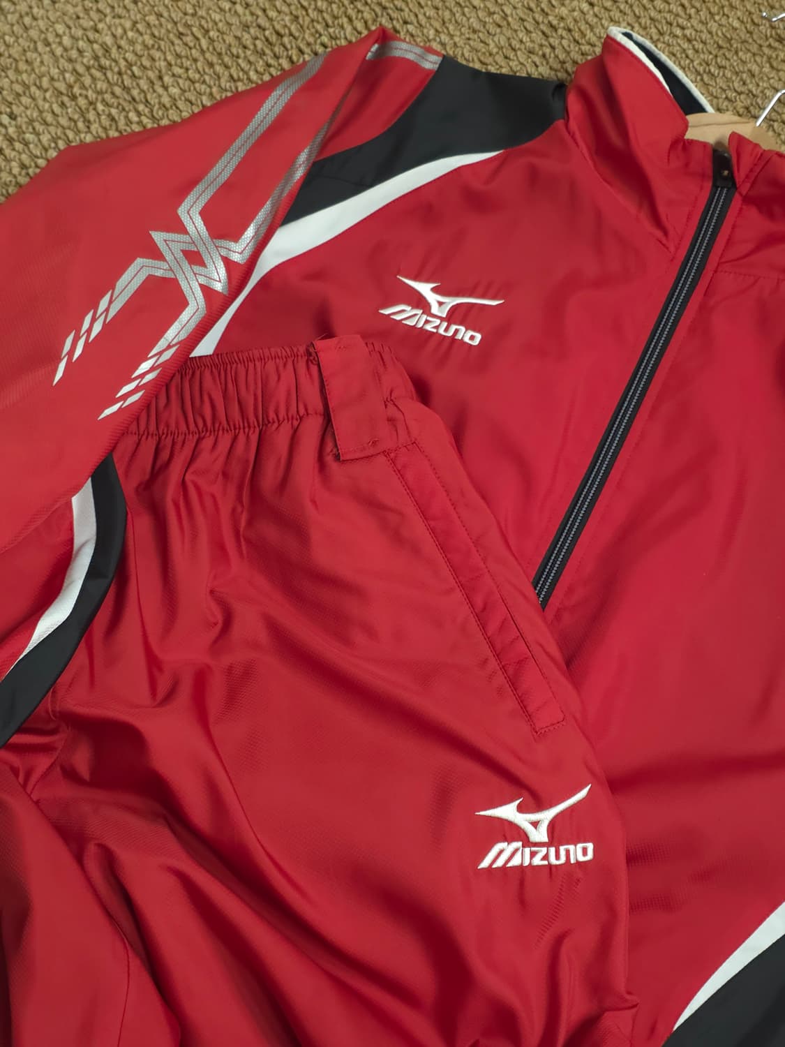 미즈노 트레이닝셋업 상품이미지1