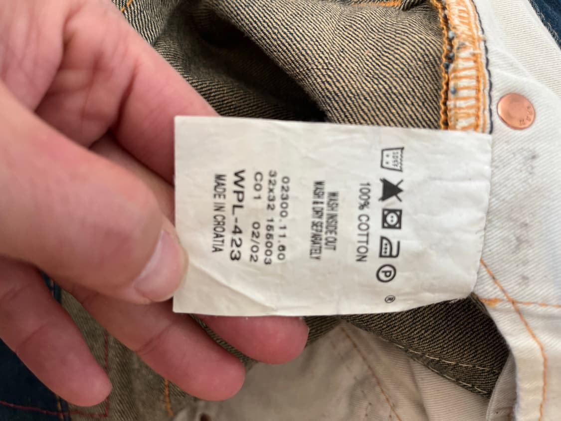 리바이스 레드라인 데님바지 상품이미지5