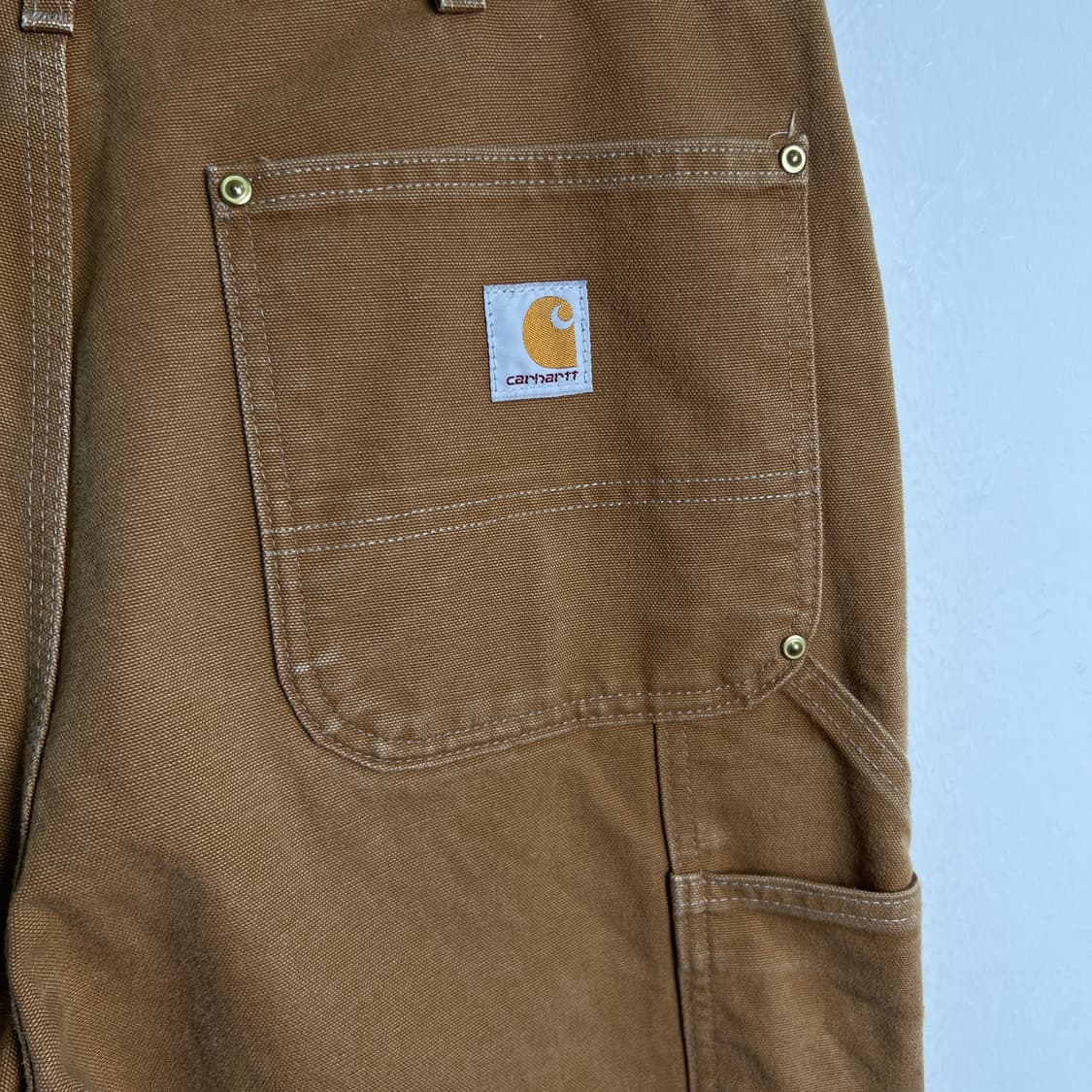 Carhartt 칼하트 B01 더블니 던가리 워크 팬츠  상품이미지8