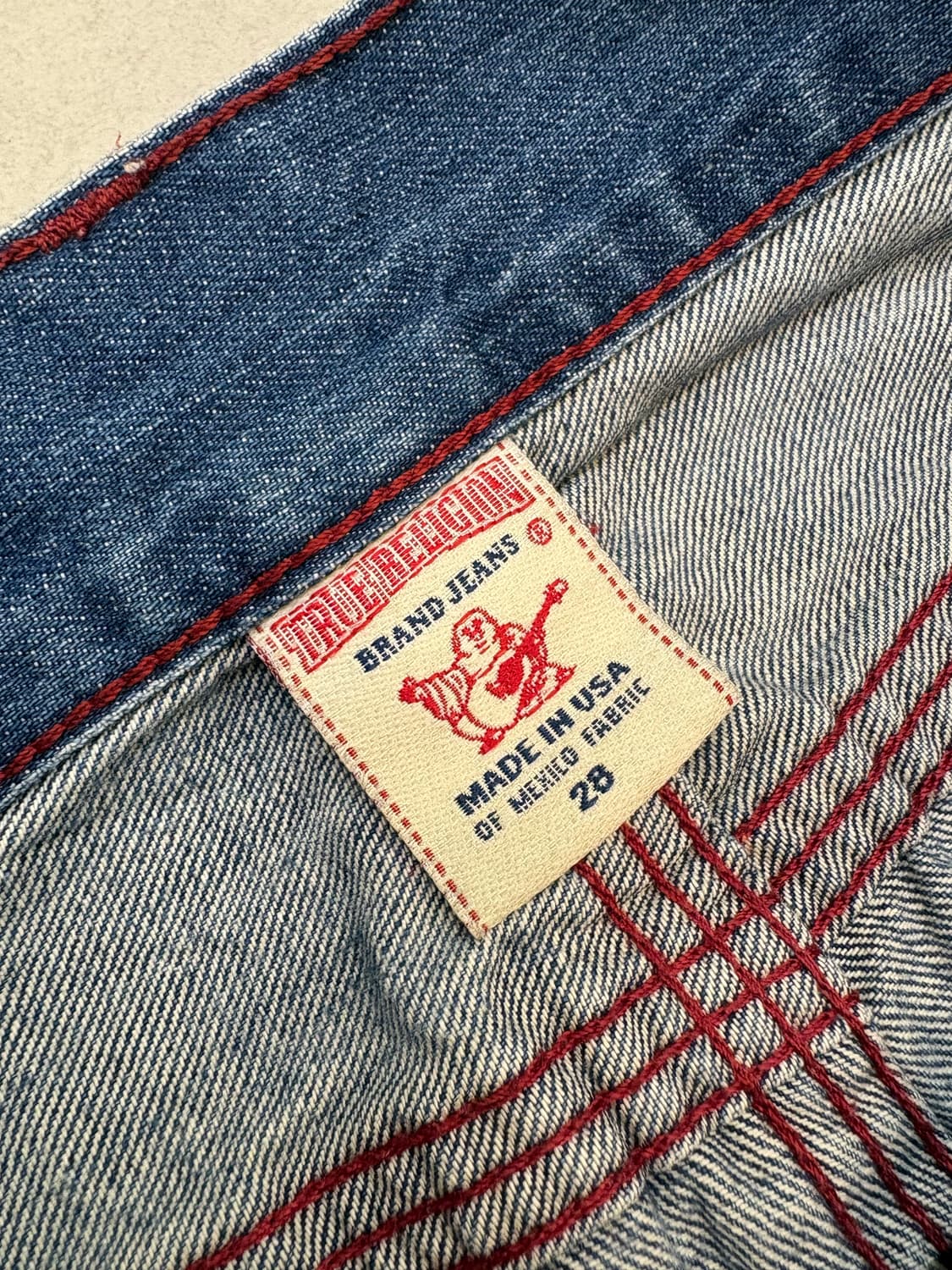 트루릴리전 월드투어 스트레이트 데님 상품이미지8