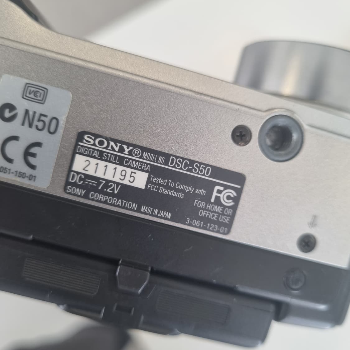 일본 소니 사이버샷 S50 디카 카메라 똑딱이 빈티지 Sony 메모리스틱 상품이미지8