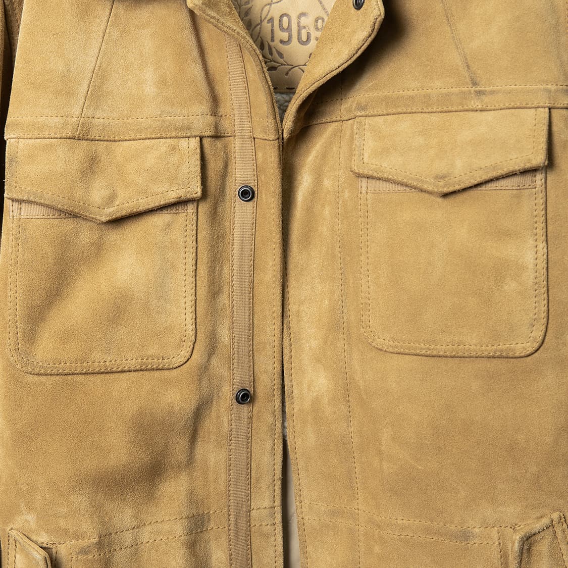 [113] 00s 올드갭 GAP 1969 리얼 스웨이드 랜치코트  상품이미지2