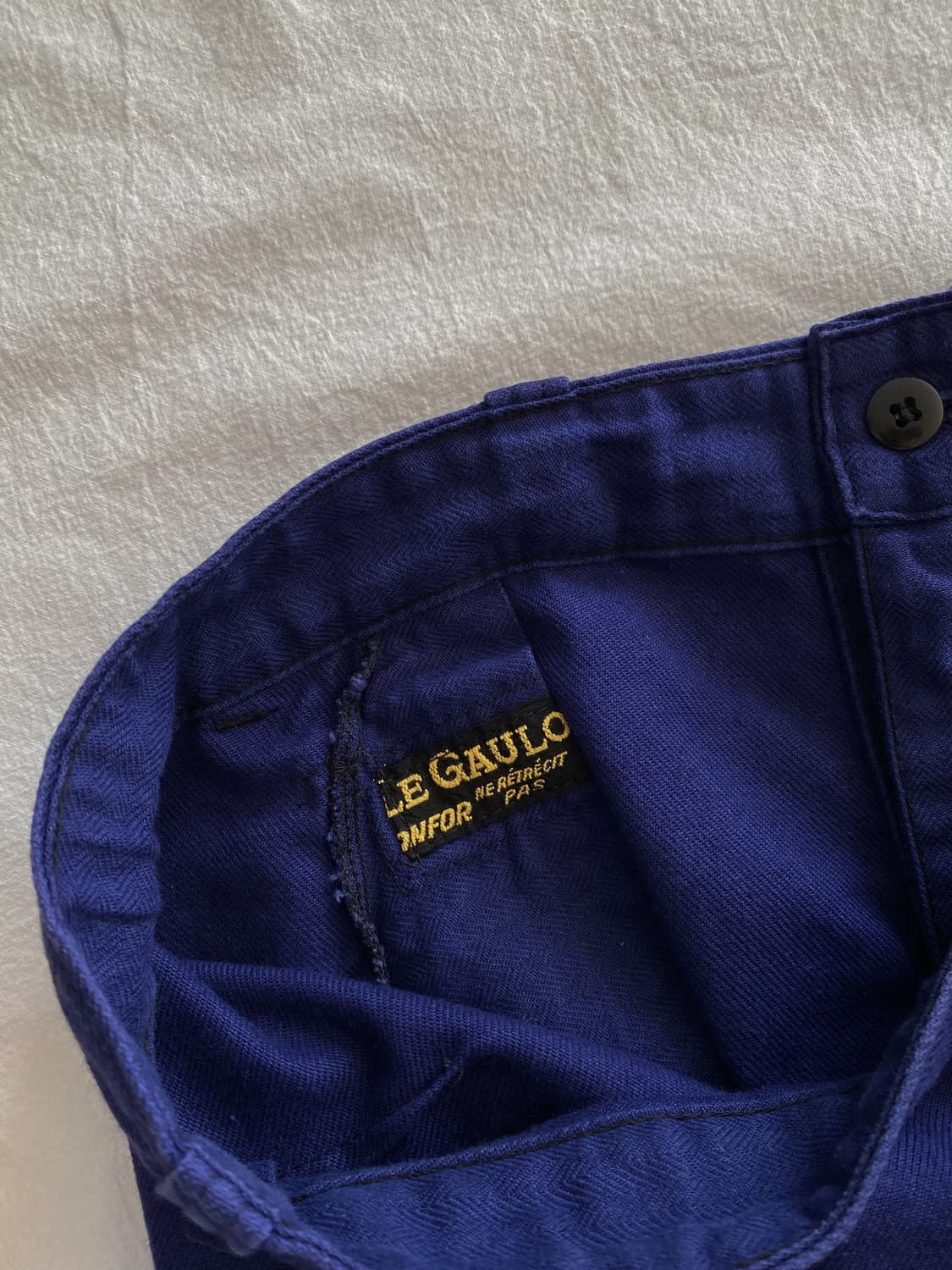 빈티지 오리지널 페인팅 프렌치 워크팬츠 005 상품이미지10