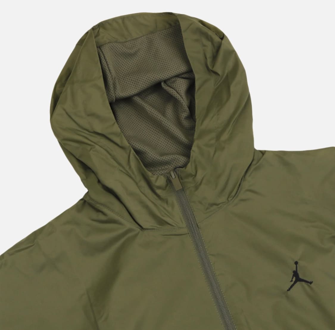 정품새제품 나이키 조던 브루클린 바람막이 올리브 자켓 XL 상품이미지2