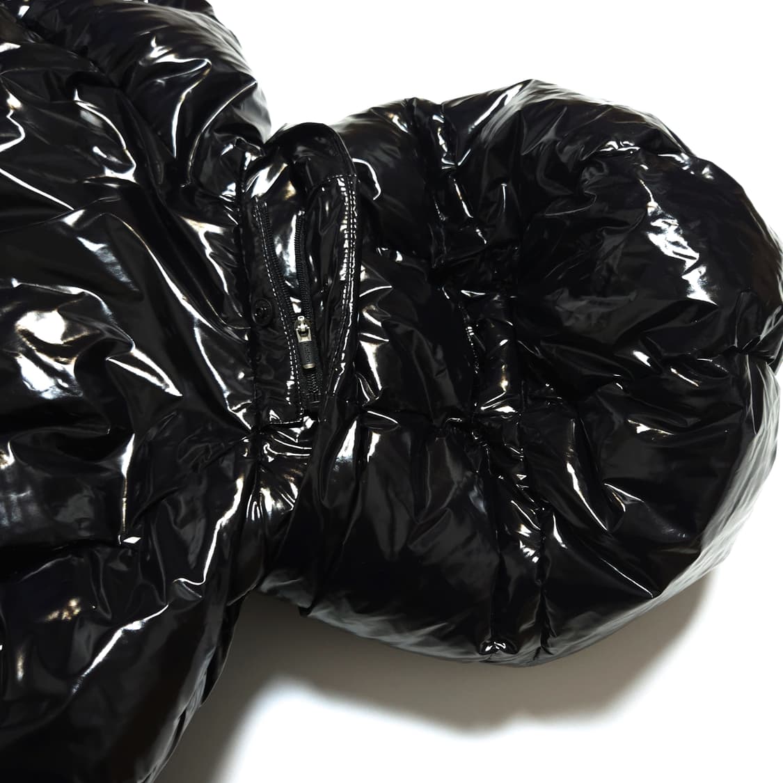 말본 Malbon 벤치 다운 패딩 파카 블랙 상품이미지8