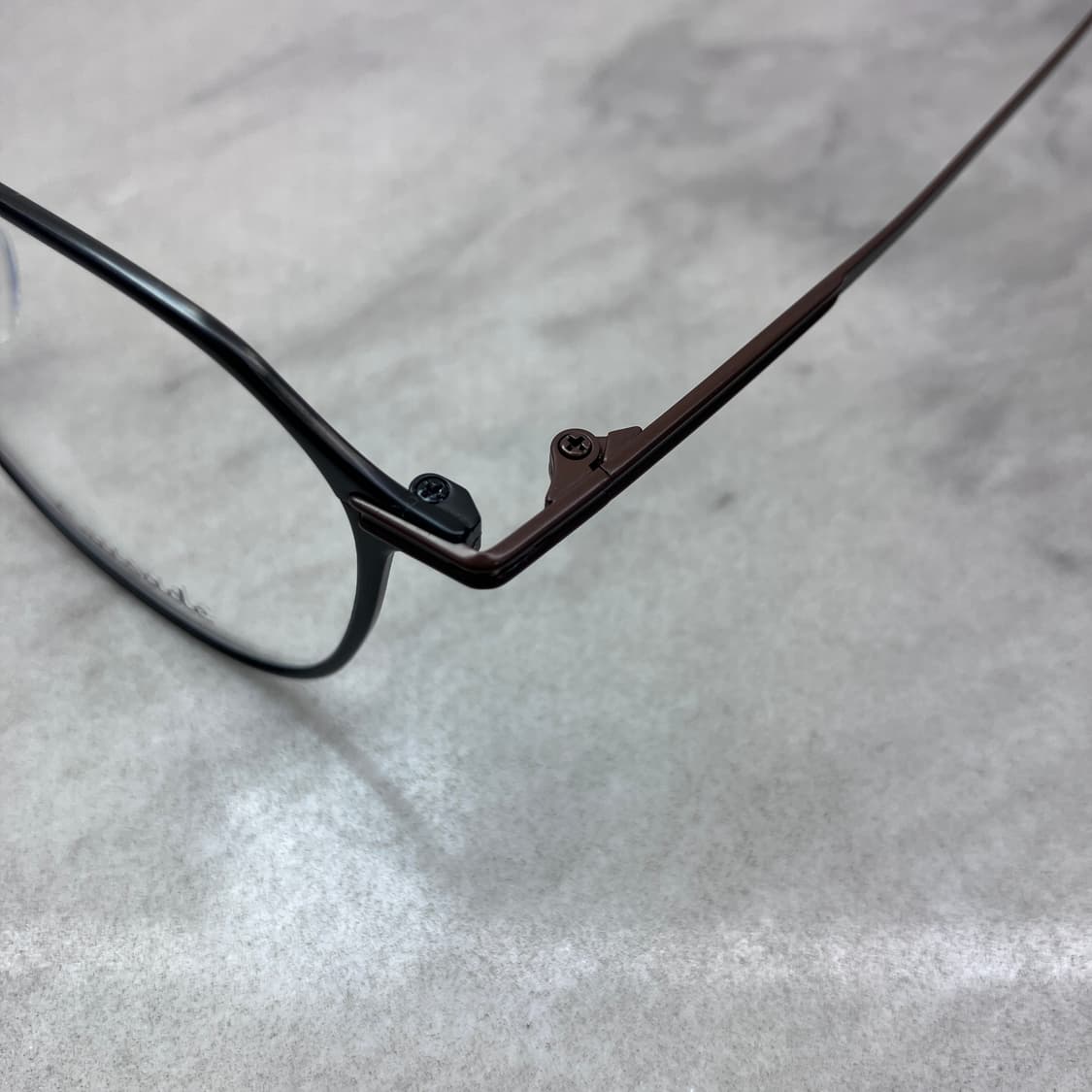 C90 크루세이드 Crusade 브라운 아넬형 메탈테 안경 4880 상품이미지2