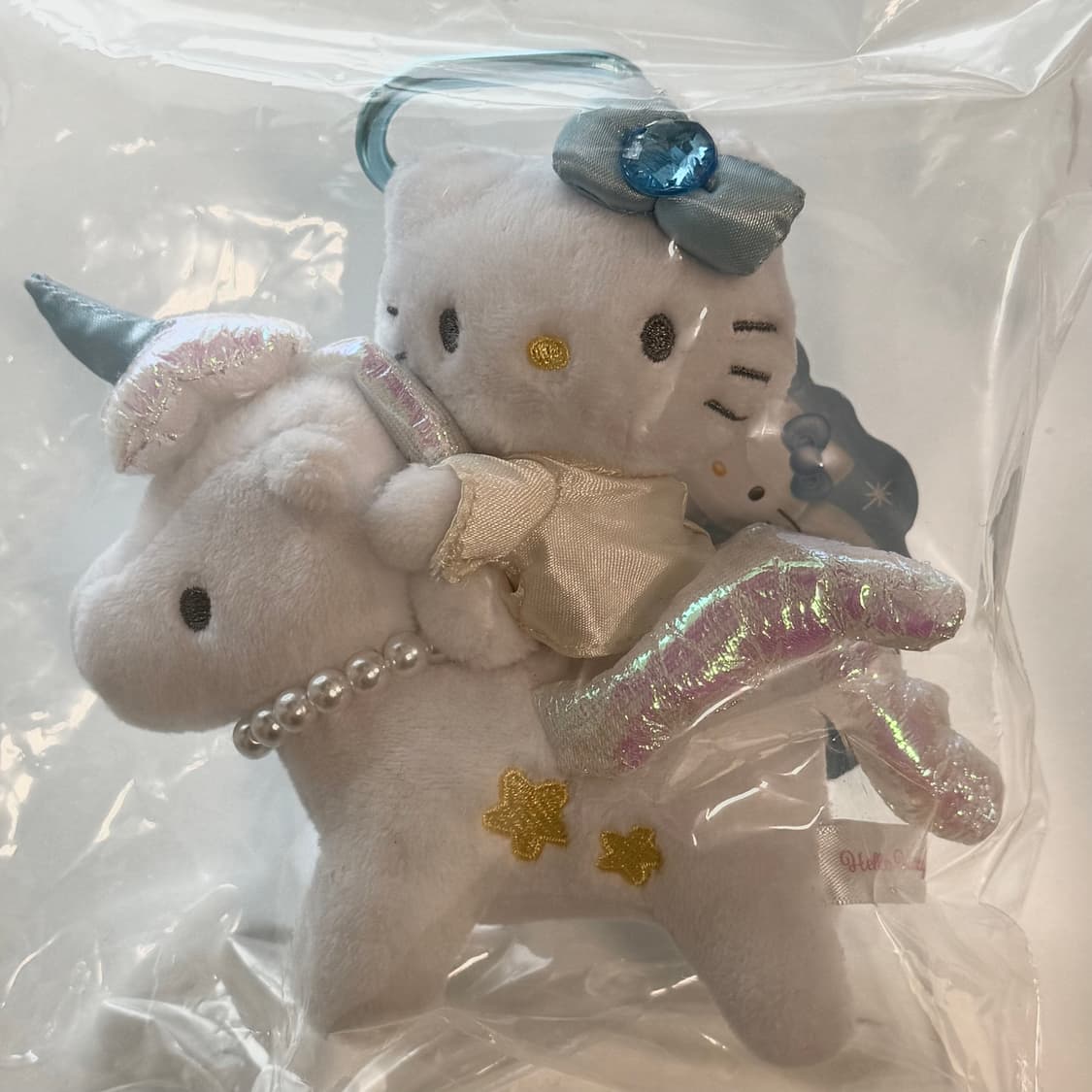 정품) 헬로키티 페가수스 유니콘 마스코트 인형키링 상품이미지1